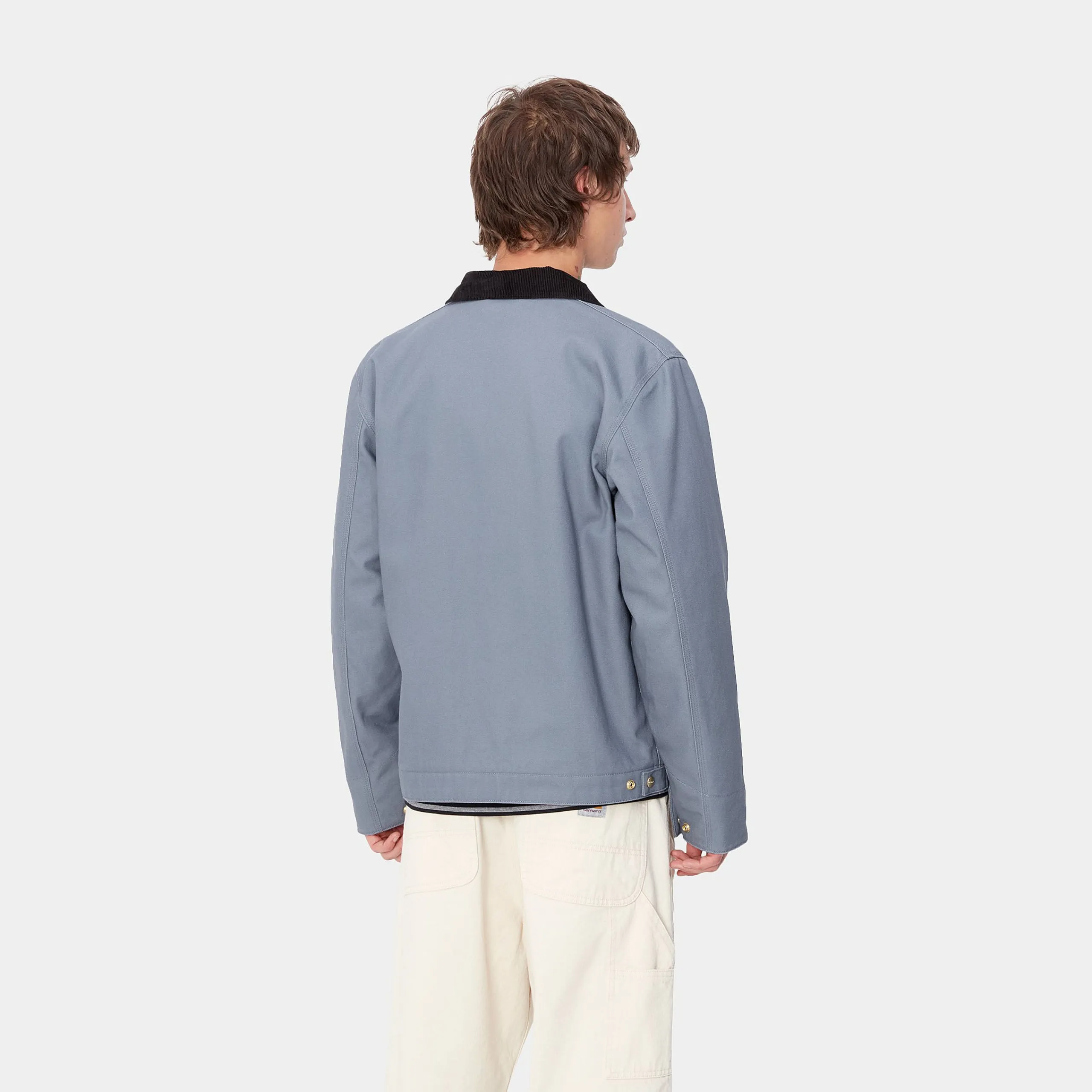 Jacken & Mäntel>Carhartt WIP Detroit Jacket (Winter) Dove Grey / Black