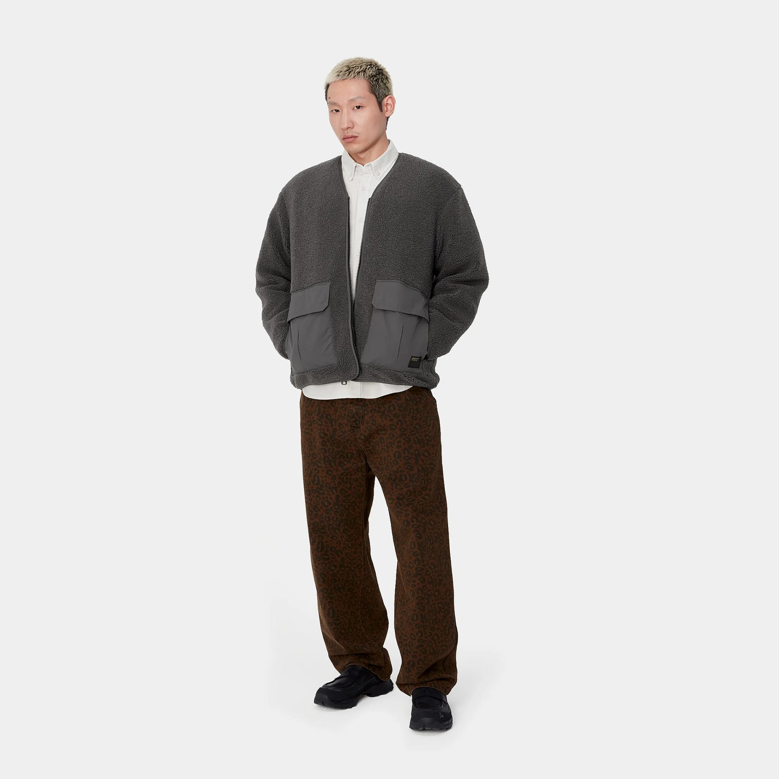 Jacken & Mäntel>Carhartt WIP Devin Liner Graphite / Graphite