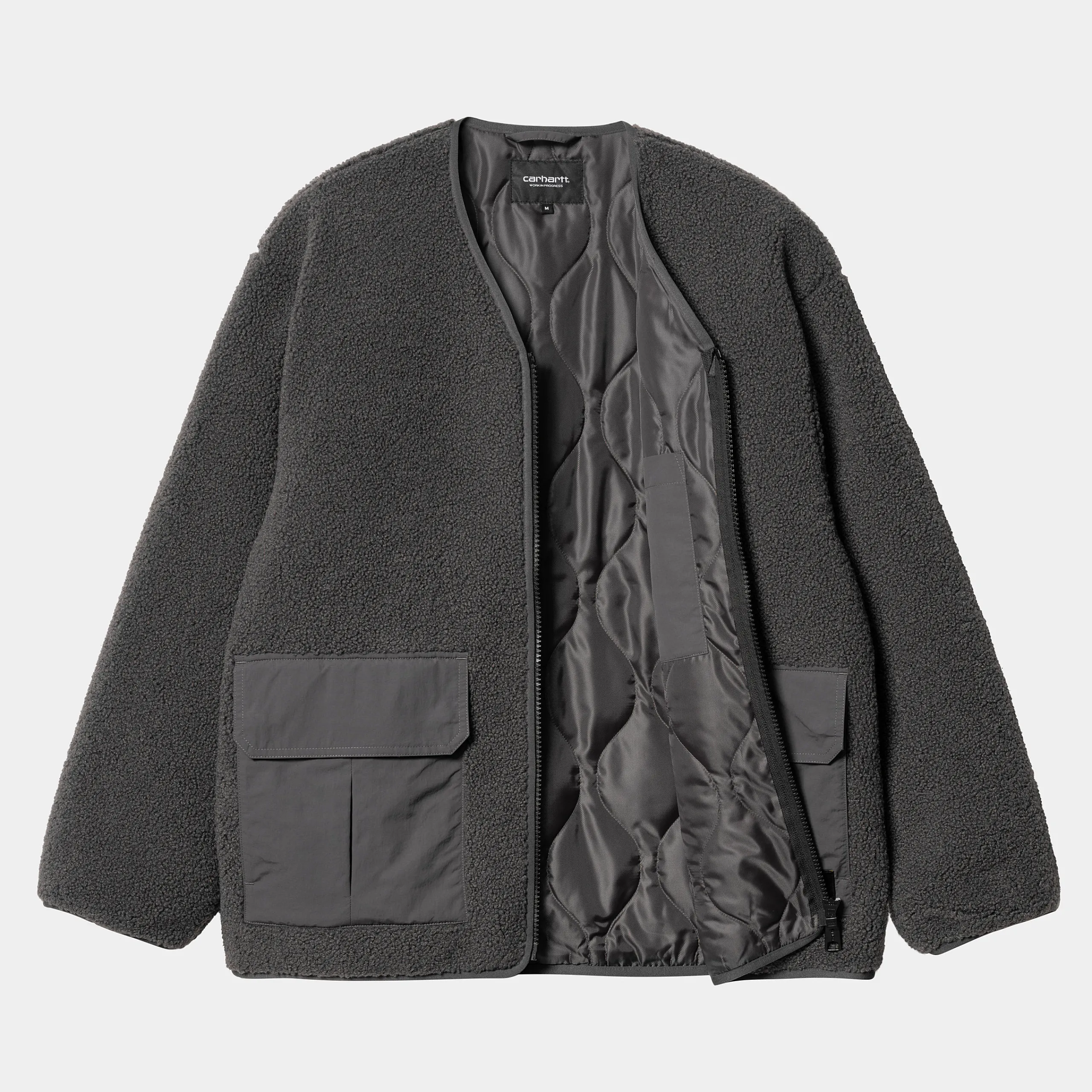 Jacken & Mäntel>Carhartt WIP Devin Liner Graphite / Graphite