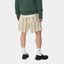 Shorts & Badehosen>Carhartt WIP Dodson Short Dodson Stripe, Natural