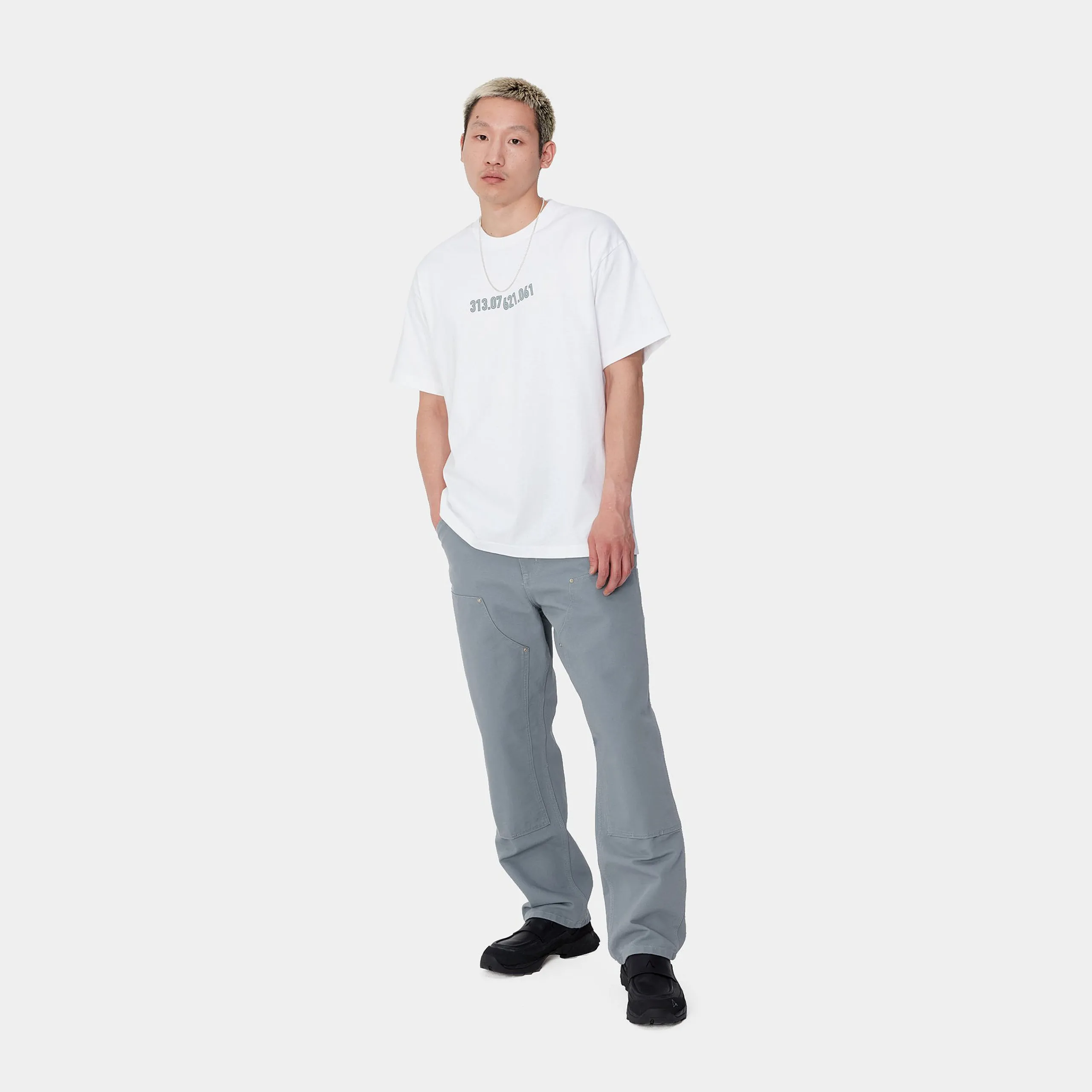 Hosen>Carhartt WIP Double Knee Pant Dove Grey