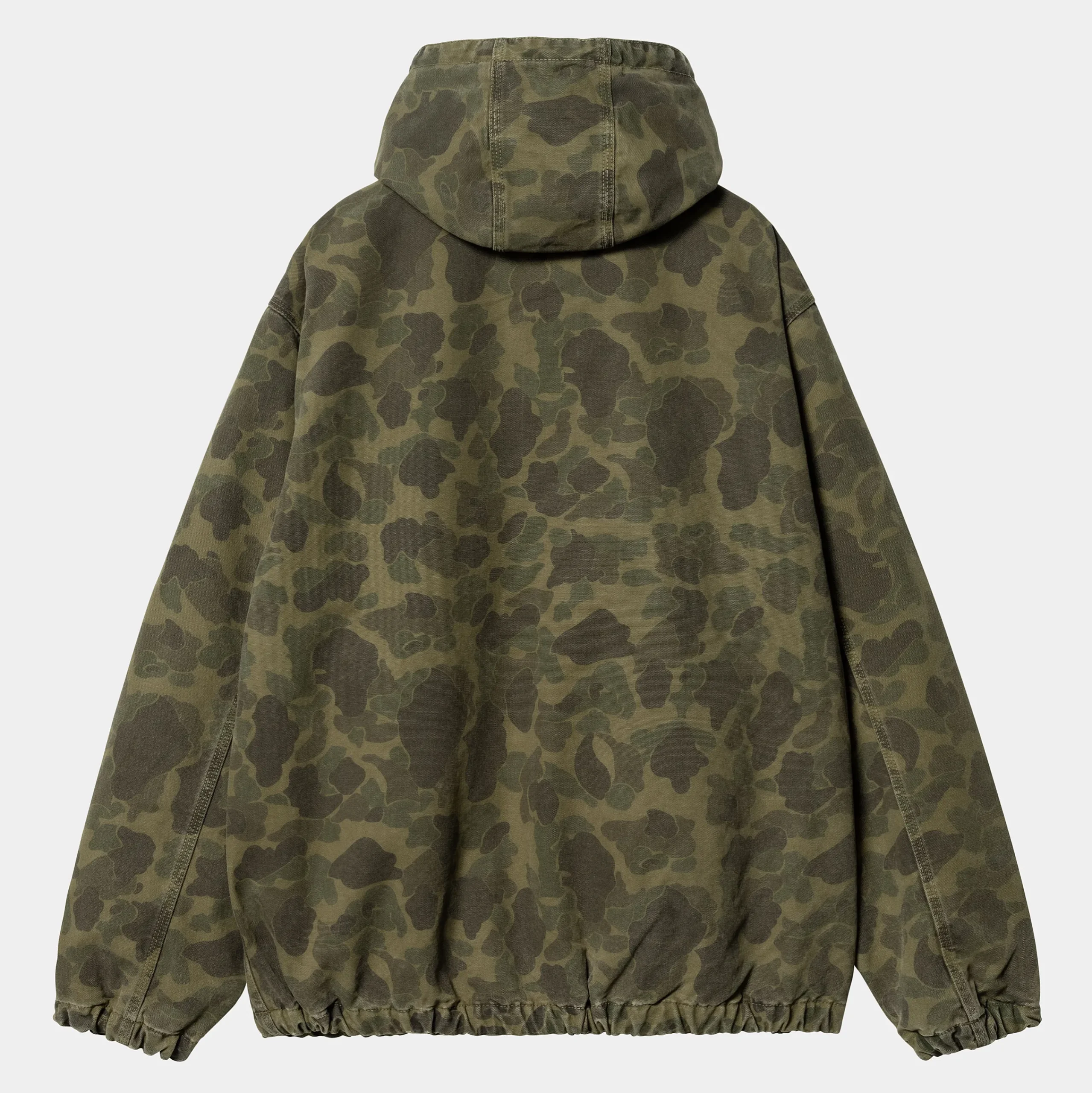 Jacken & Mäntel>Carhartt WIP Duck Active Jacket Camo Duck, Green / Office Green