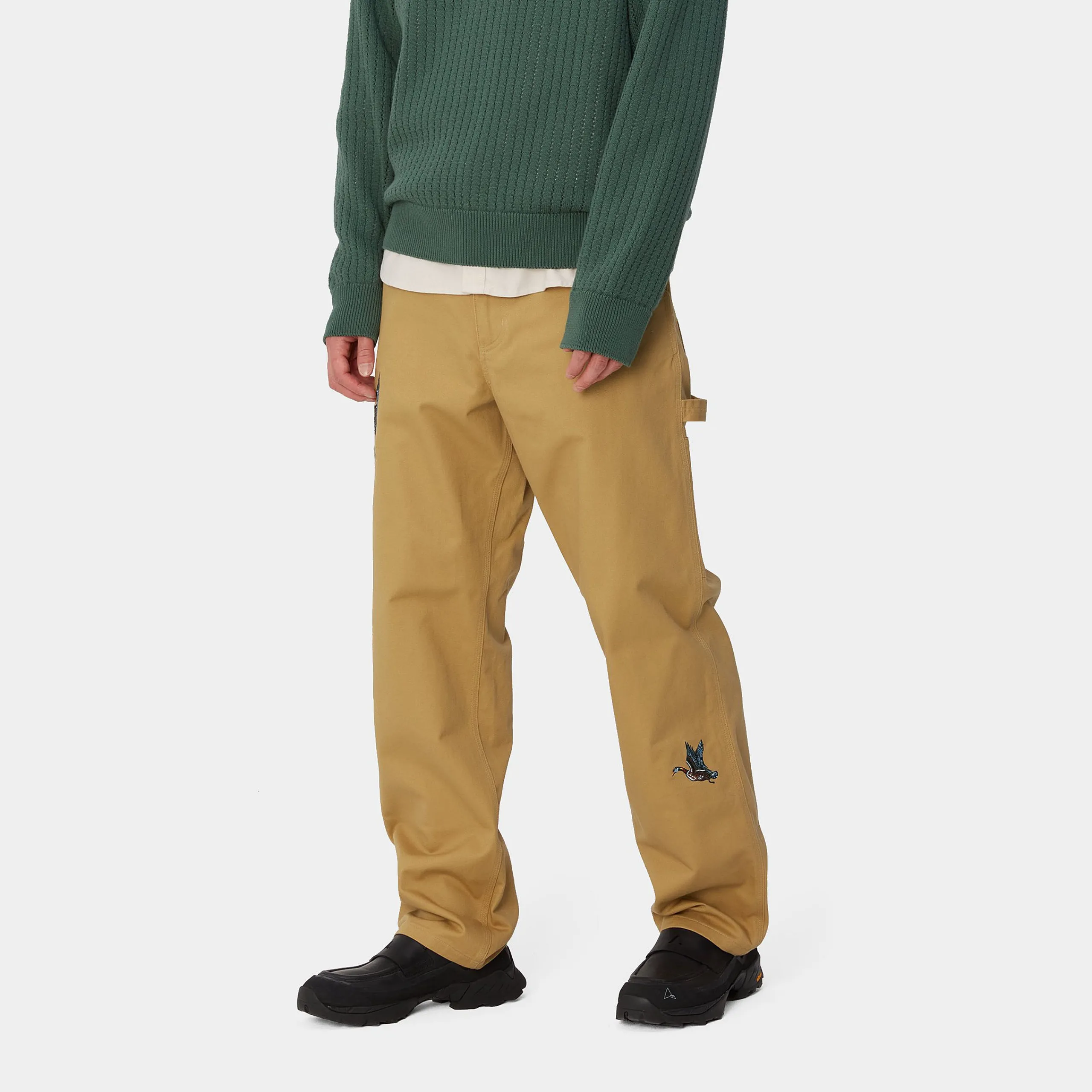 Hosen>Carhartt WIP Ducks Single Knee Pant Bourbon