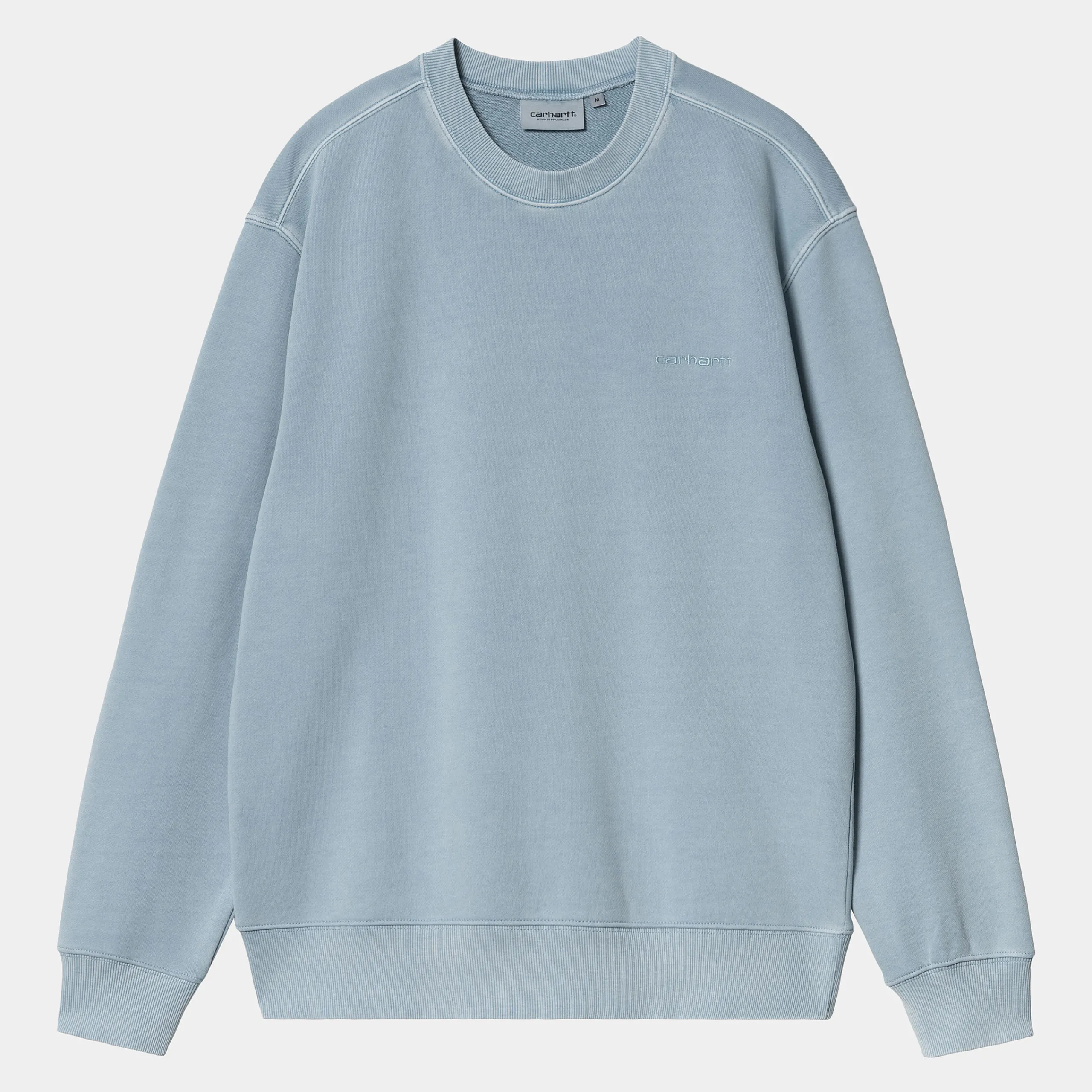 Sweats>Carhartt WIP Duster Script Sweat Misty Sky