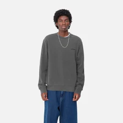 Sweats>Carhartt WIP Duster Script Sweat Black