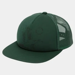 Accessoires|Accessoires>Carhartt WIP Flying Ducks Trucker Cap Conifer