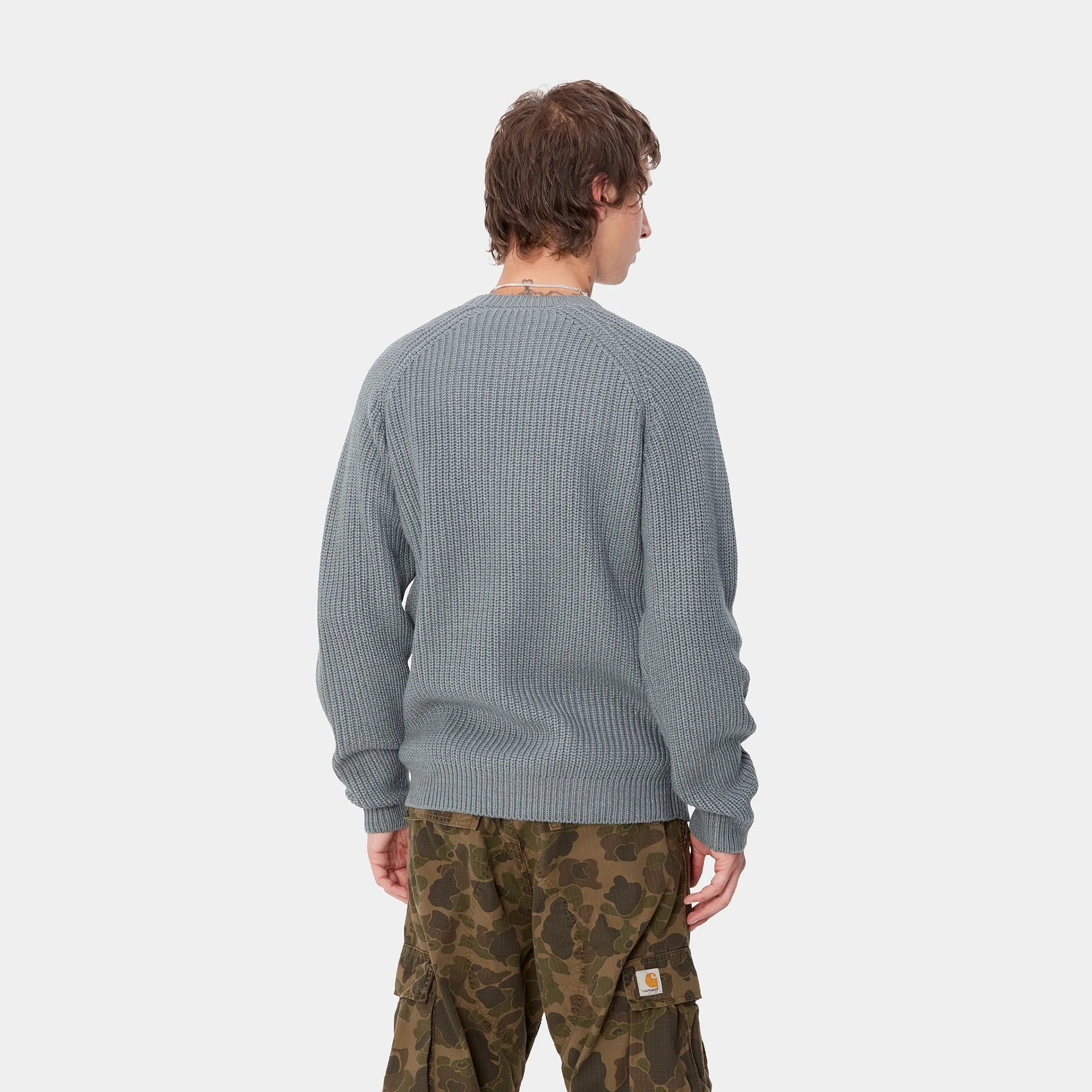 Strick>Carhartt WIP Forth Sweater Dove Grey