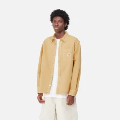 Jacken & Mäntel|Hemden>Carhartt WIP George Shirt Jac Bourbon