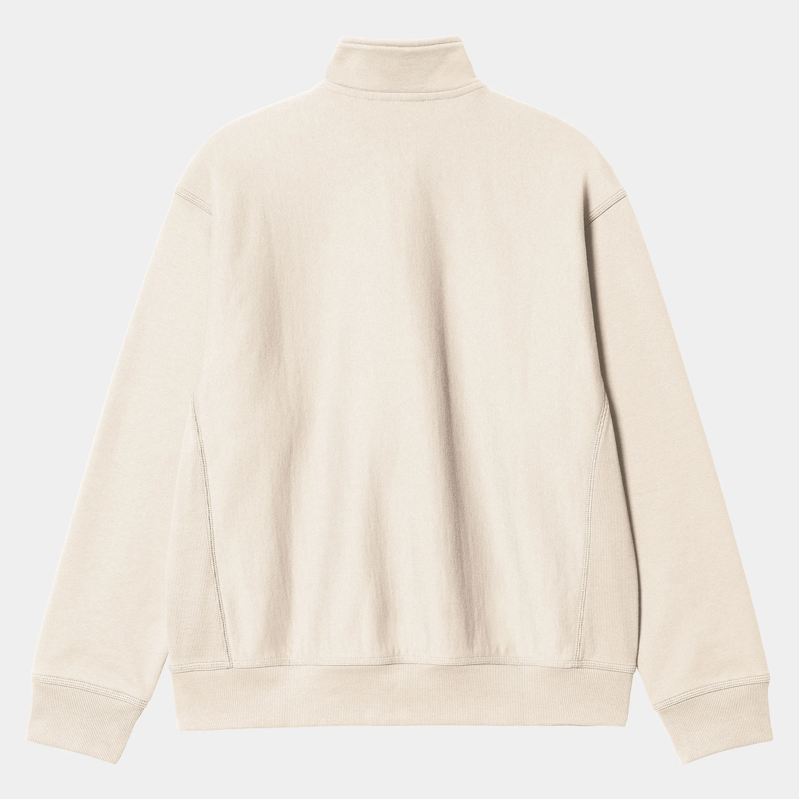 Sweats>Carhartt WIP Half Zip American Script Sweatshirt Moonbeam