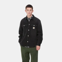 Jacken & Mäntel|Hemden>Carhartt WIP Harvey Shirt Jac Black