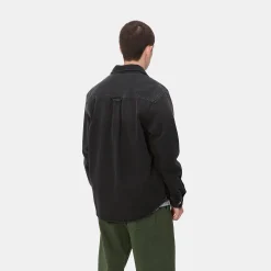 Jacken & Mäntel|Hemden>Carhartt WIP Harvey Shirt Jac Black