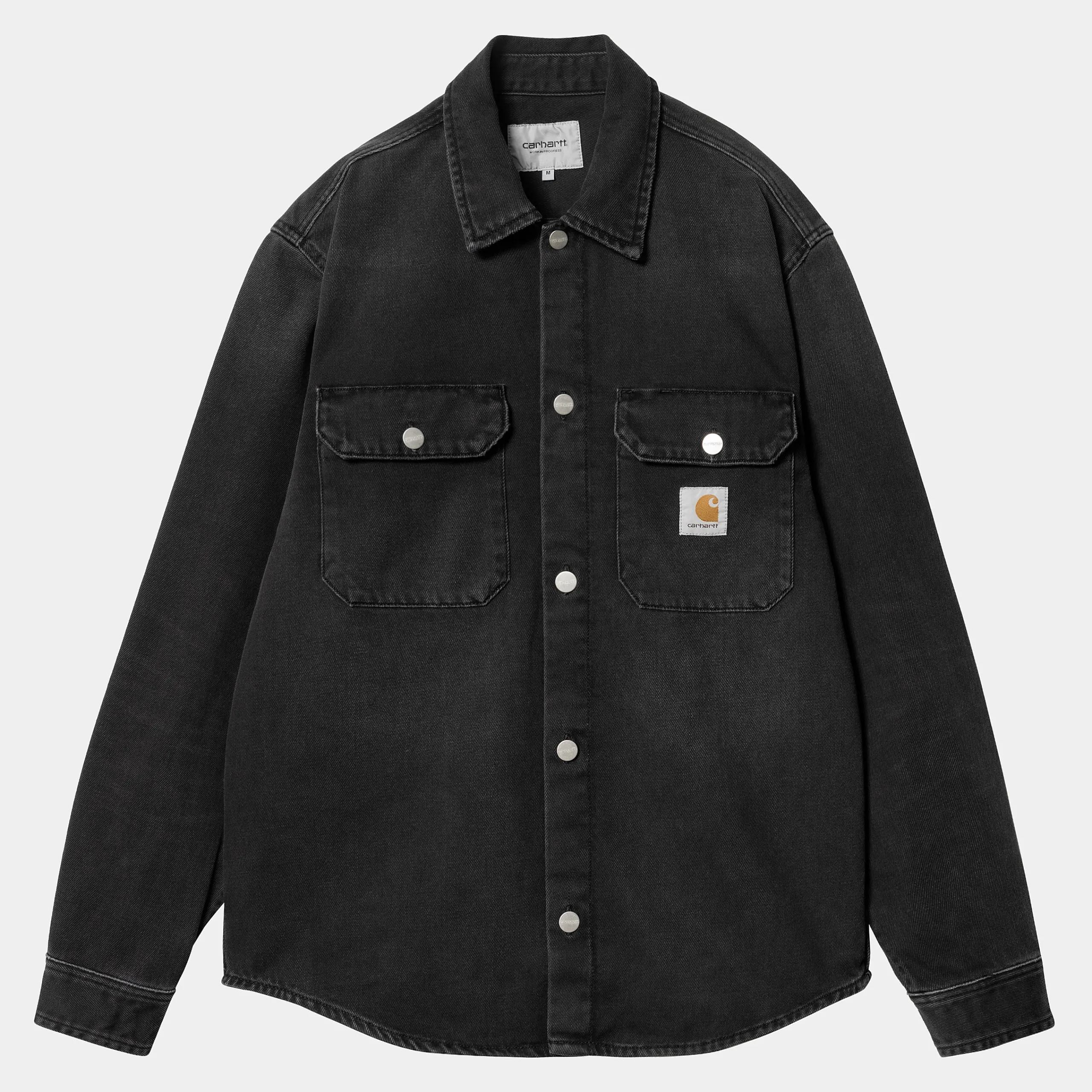 Jacken & Mäntel|Hemden>Carhartt WIP Harvey Shirt Jac Black