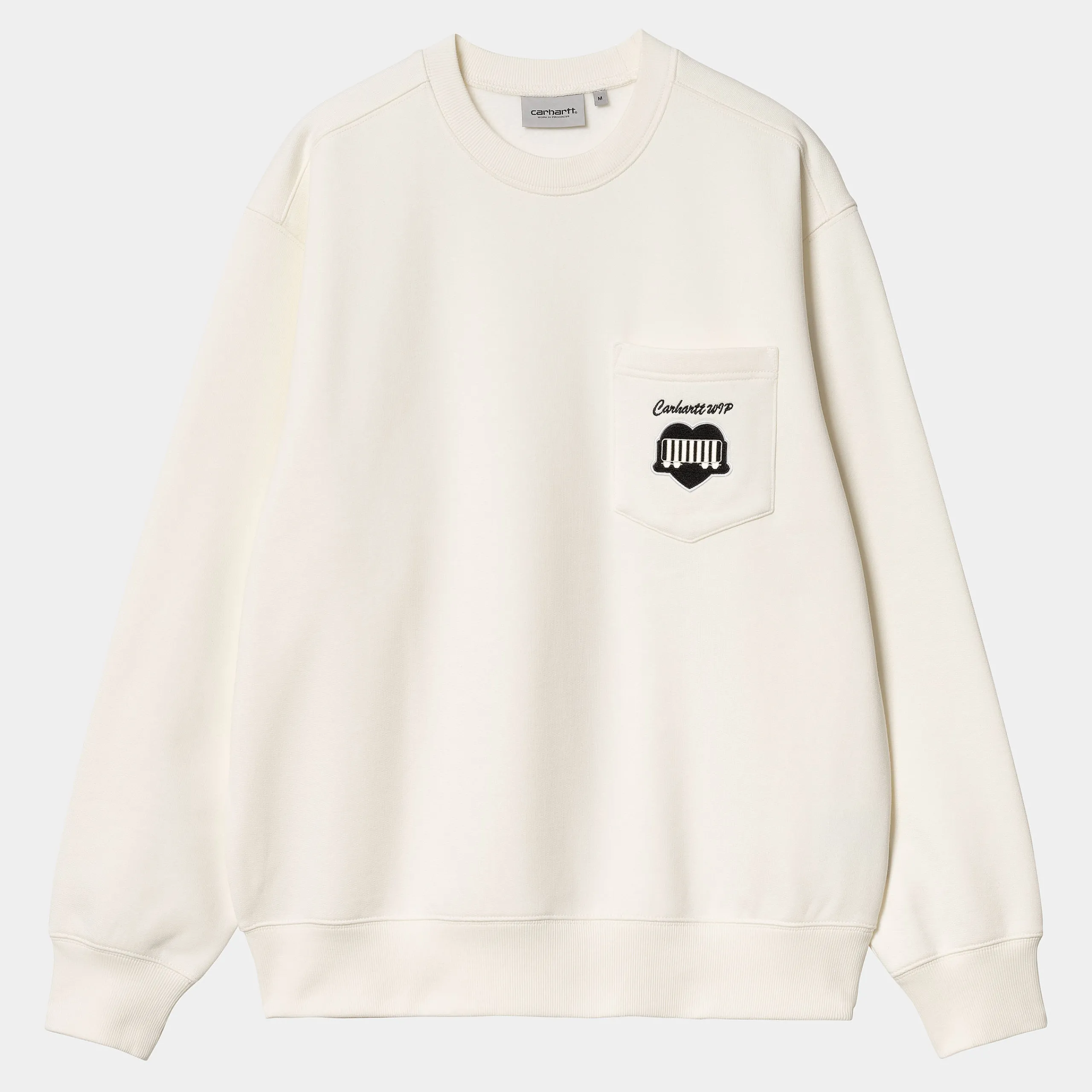 Sweats>Carhartt WIP Heart Train Pocket Sweat Wax