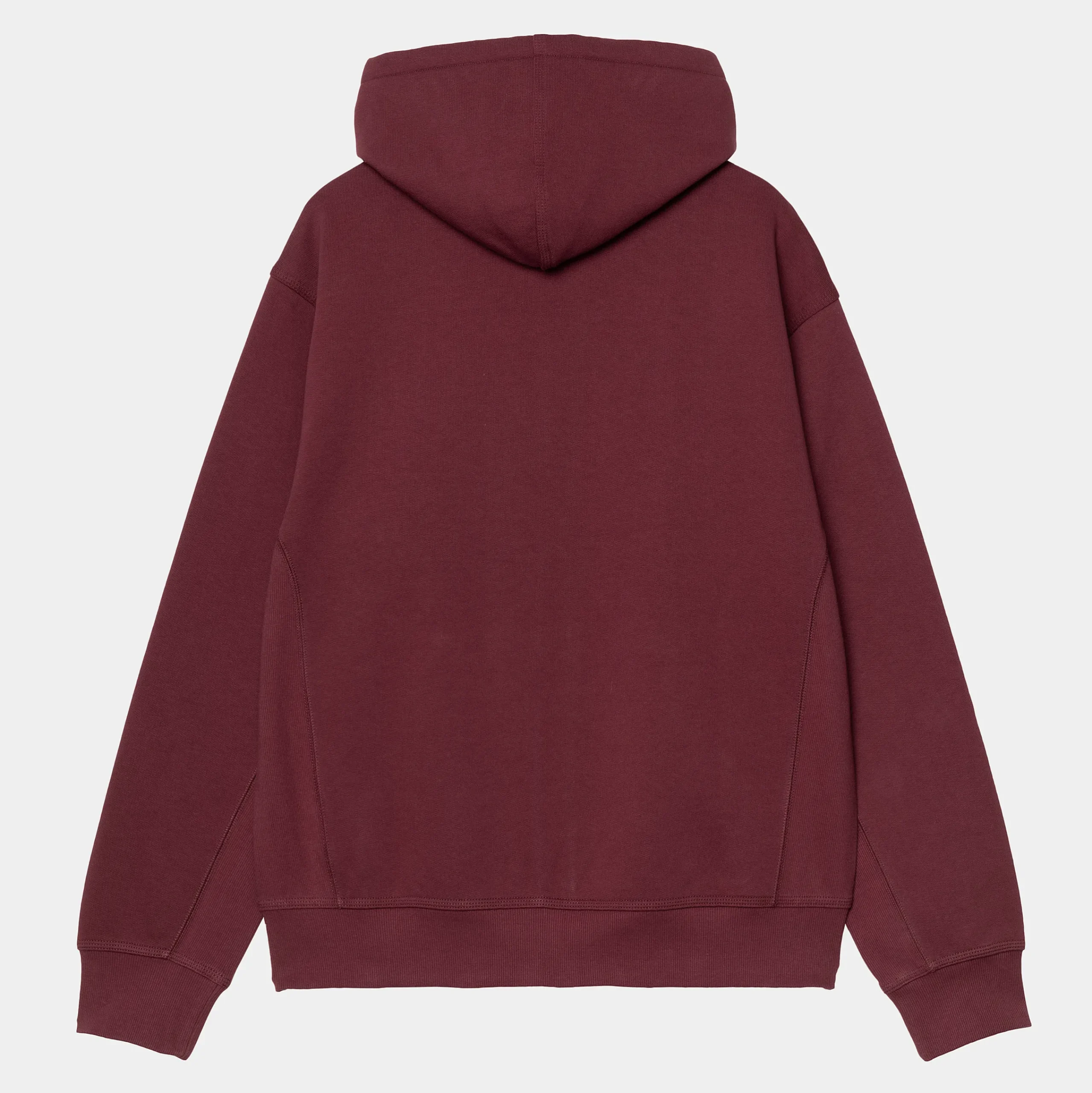 Sweats>Carhartt WIP Hooded American Script Jacket Malbec