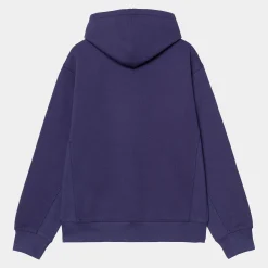 Sweats>Carhartt WIP Hooded American Script Jacket Aura