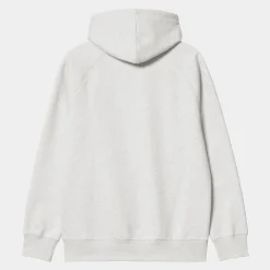 Sweats>Carhartt WIP Hooded Chase Sweatshirt Ash Heather / Gold