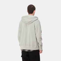Sweats>Carhartt WIP Hooded Duster Script Jacket Basalt
