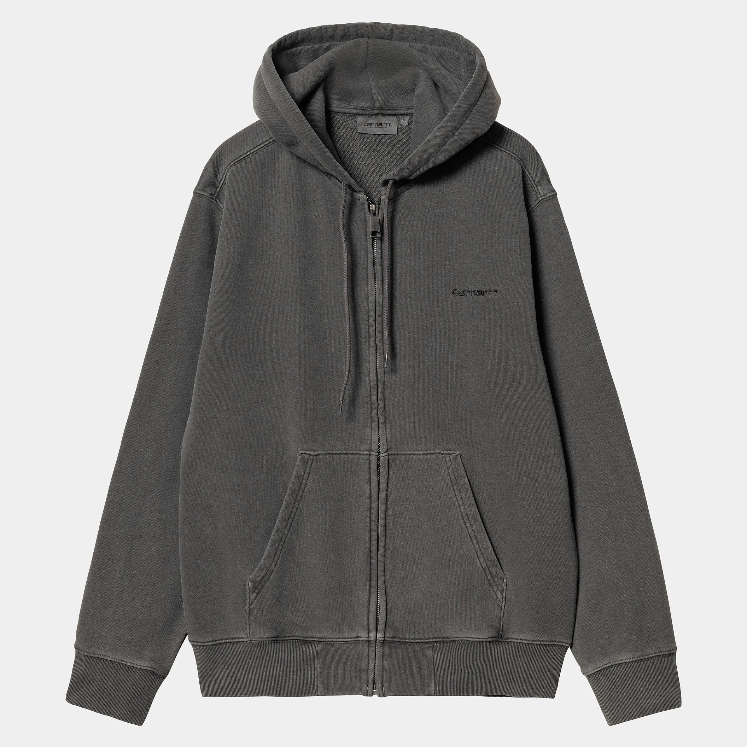 Sweats>Carhartt WIP Hooded Duster Script Jacket Black