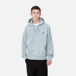 Sweats>Carhartt WIP Hooded Vista Sweat Dusty Ice