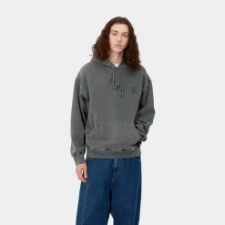 Sweats>Carhartt WIP Hooded Vista Sweat Graphite