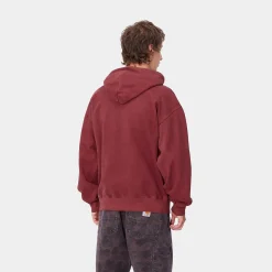 Sweats>Carhartt WIP Hooded Vista Sweat Scarlet