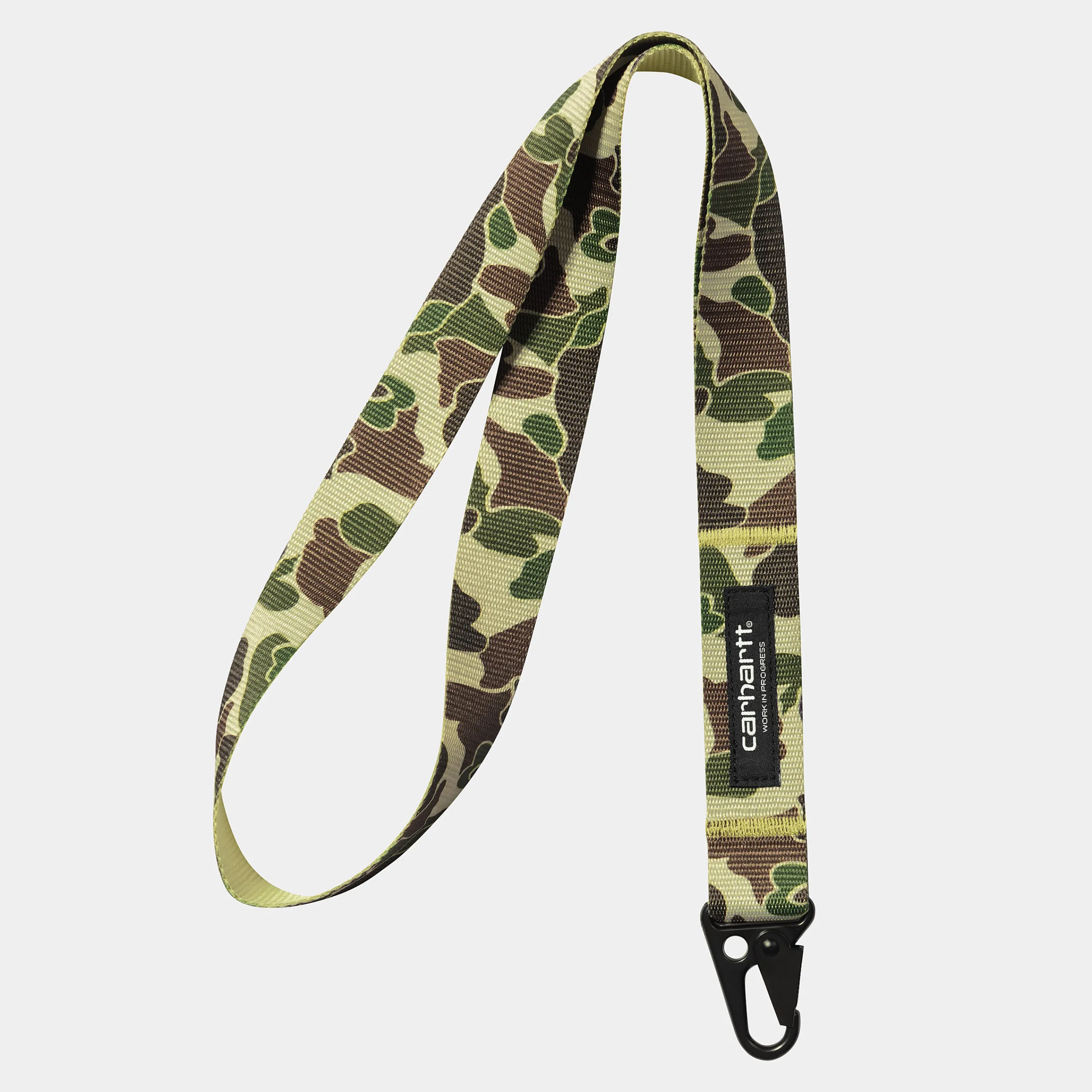 Gadgets|Gadgets>Carhartt WIP Jude Keychain Camo Duck Jacquard, Green
