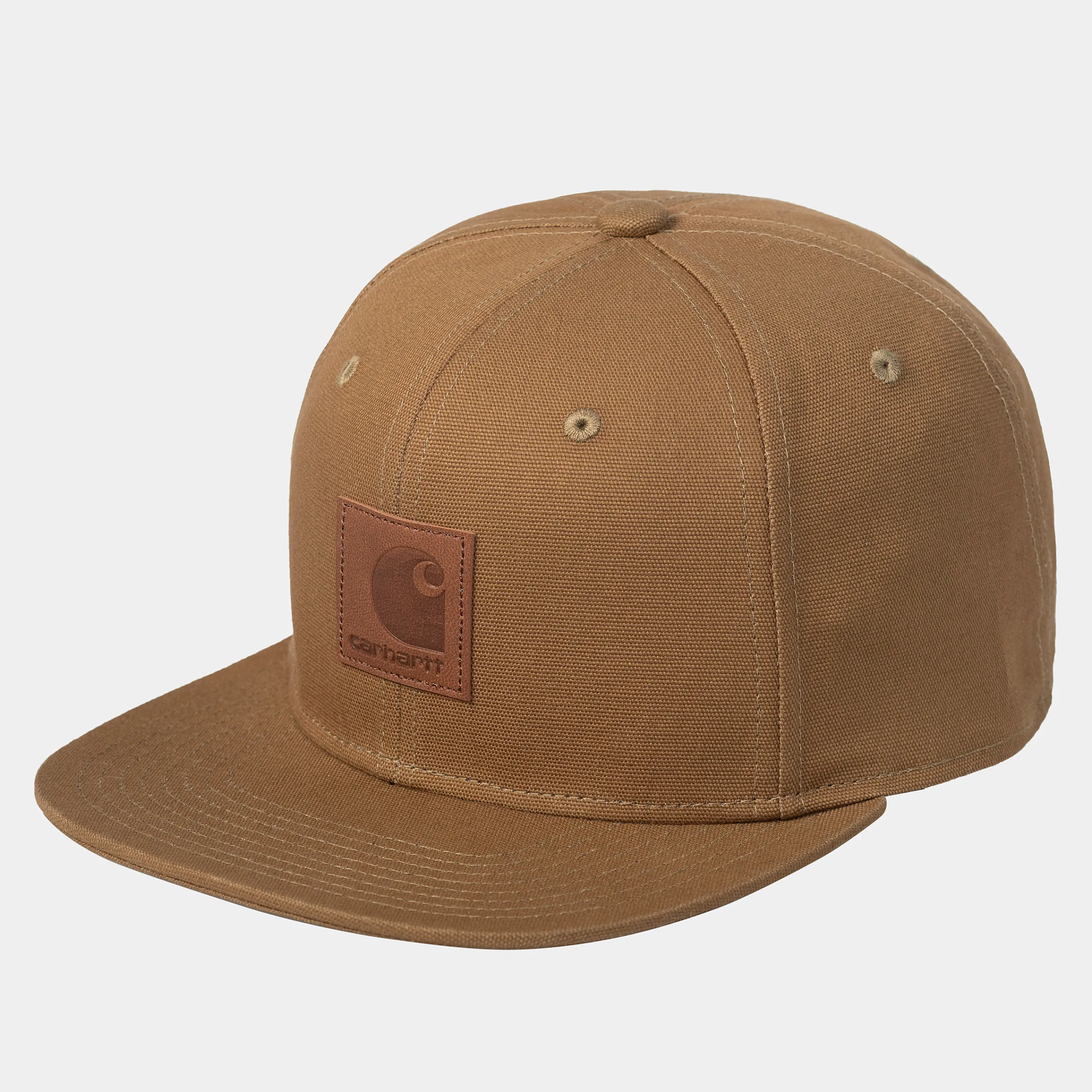 Accessoires|Accessoires>Carhartt WIP Logo Cap Hamilton Brown