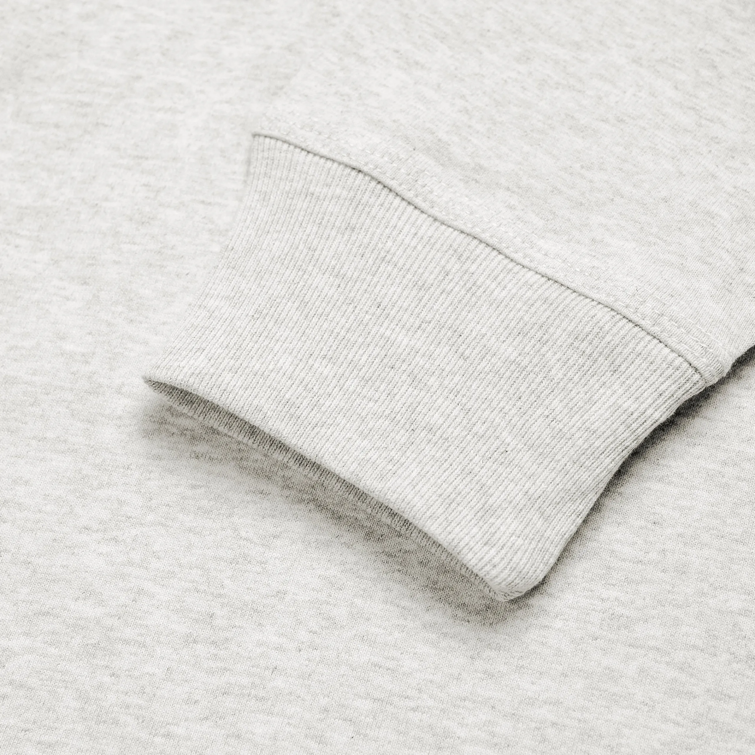 T-Shirts & Polos>Carhartt WIP L/S American Script T-Shirt Ash Heather