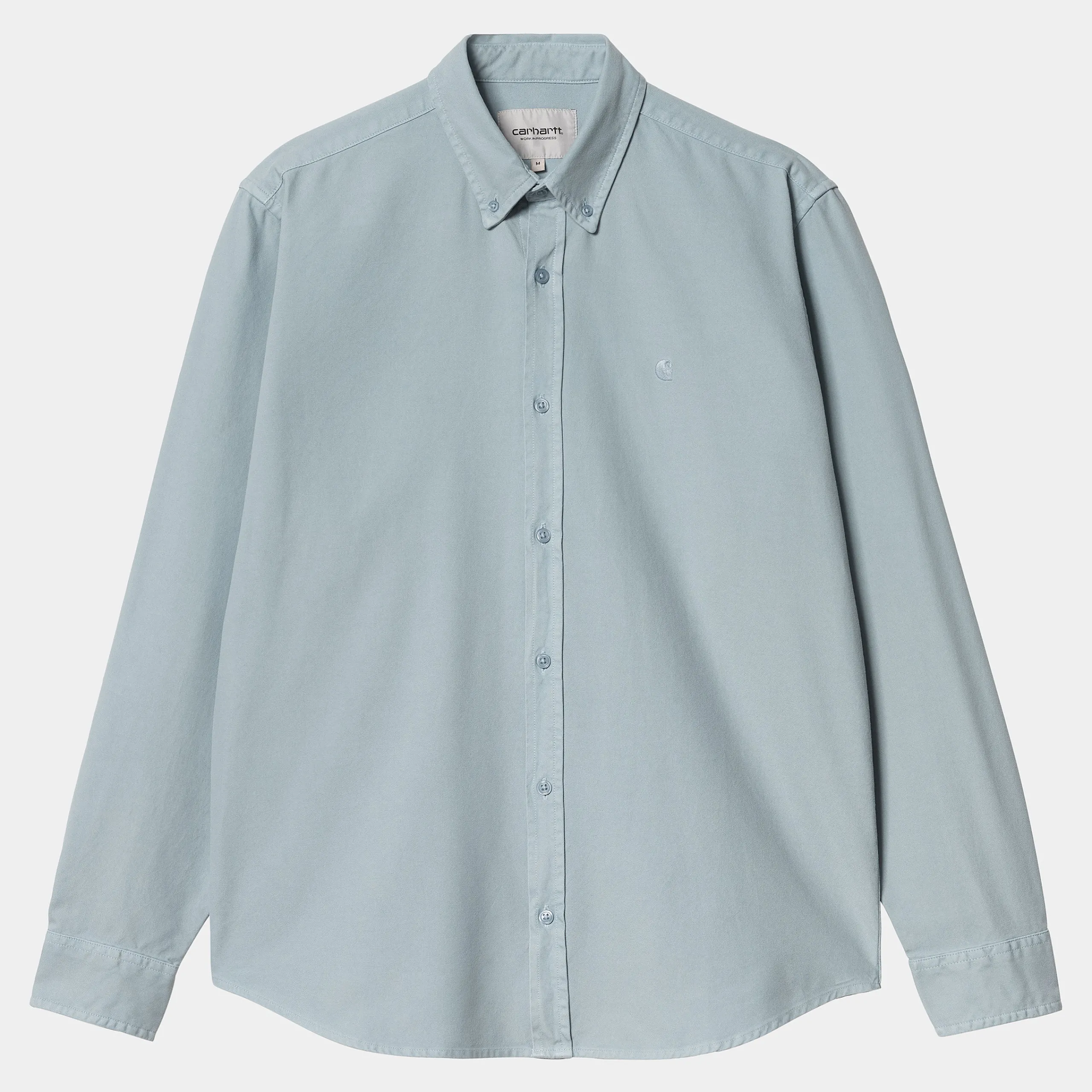 Hemden>Carhartt WIP L/S Bolton Shirt Dusty Ice