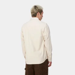 Hemden>Carhartt WIP L/S Bolton Shirt Moonbeam