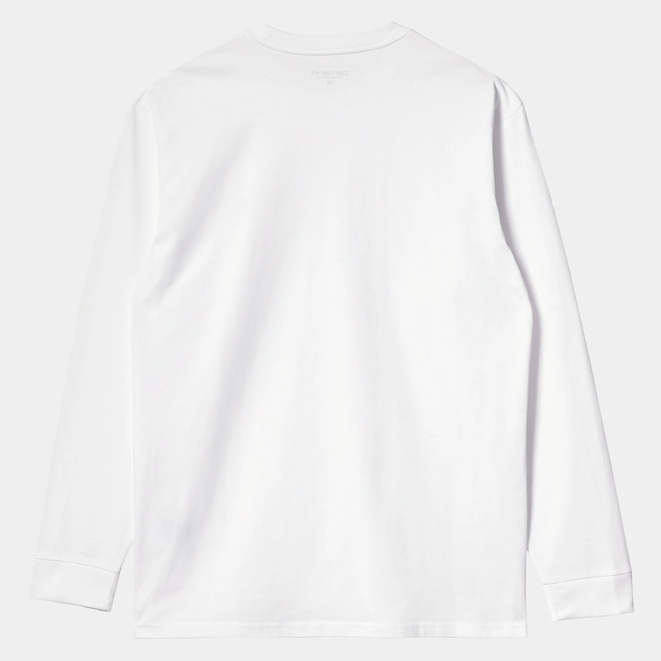 T-Shirts & Polos>Carhartt WIP L/S Chase T-Shirt White / Gold