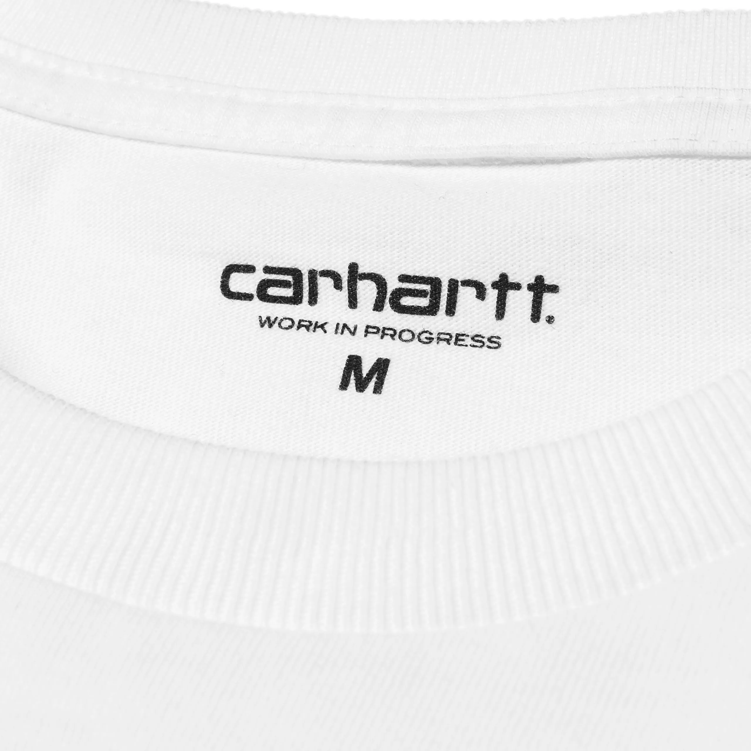 T-Shirts & Polos>Carhartt WIP L/S Chase T-Shirt White / Gold
