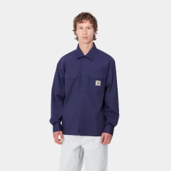 Hemden>Carhartt WIP L/S Craft Shirt Aura