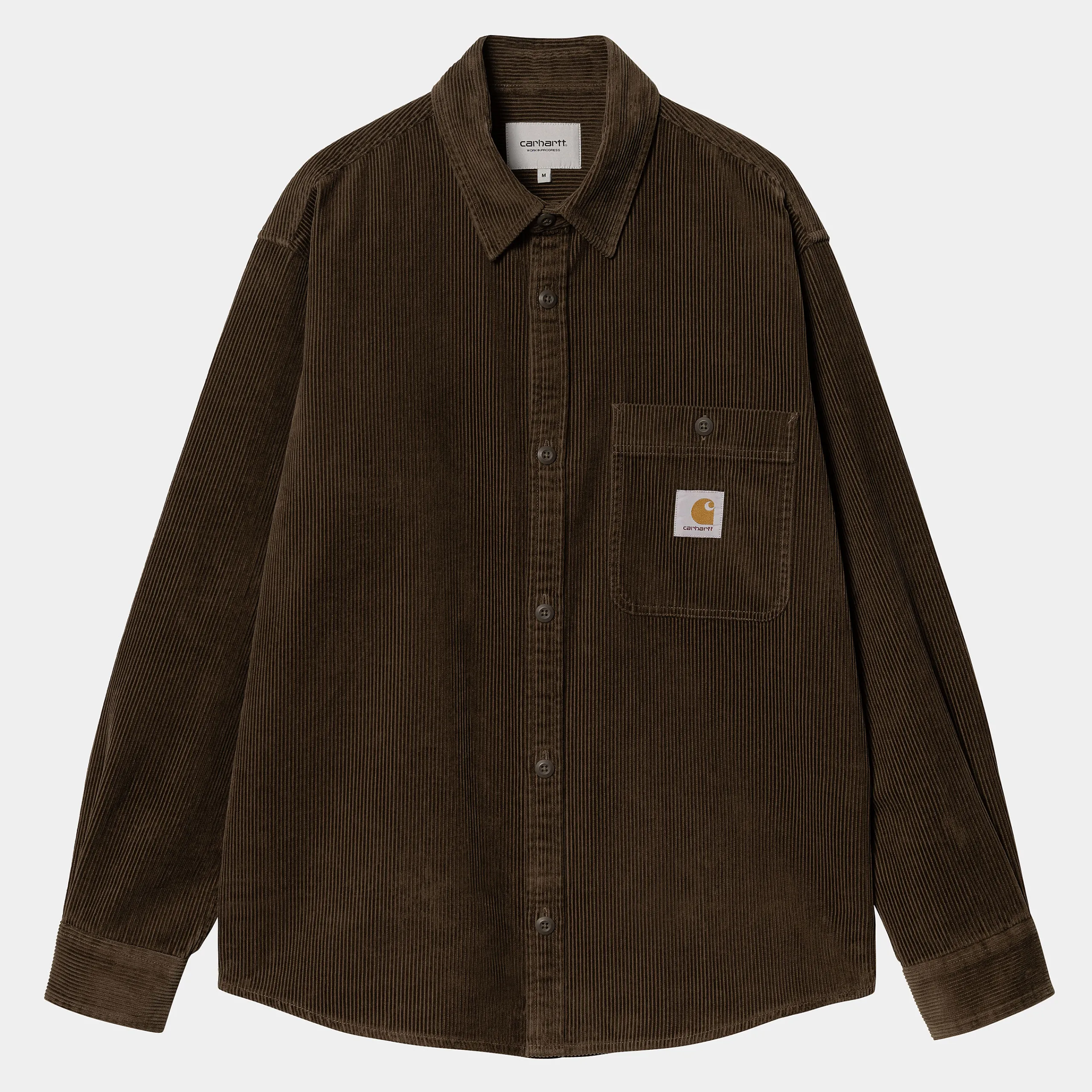 Hemden>Carhartt WIP L/S Flint Shirt Chocolate