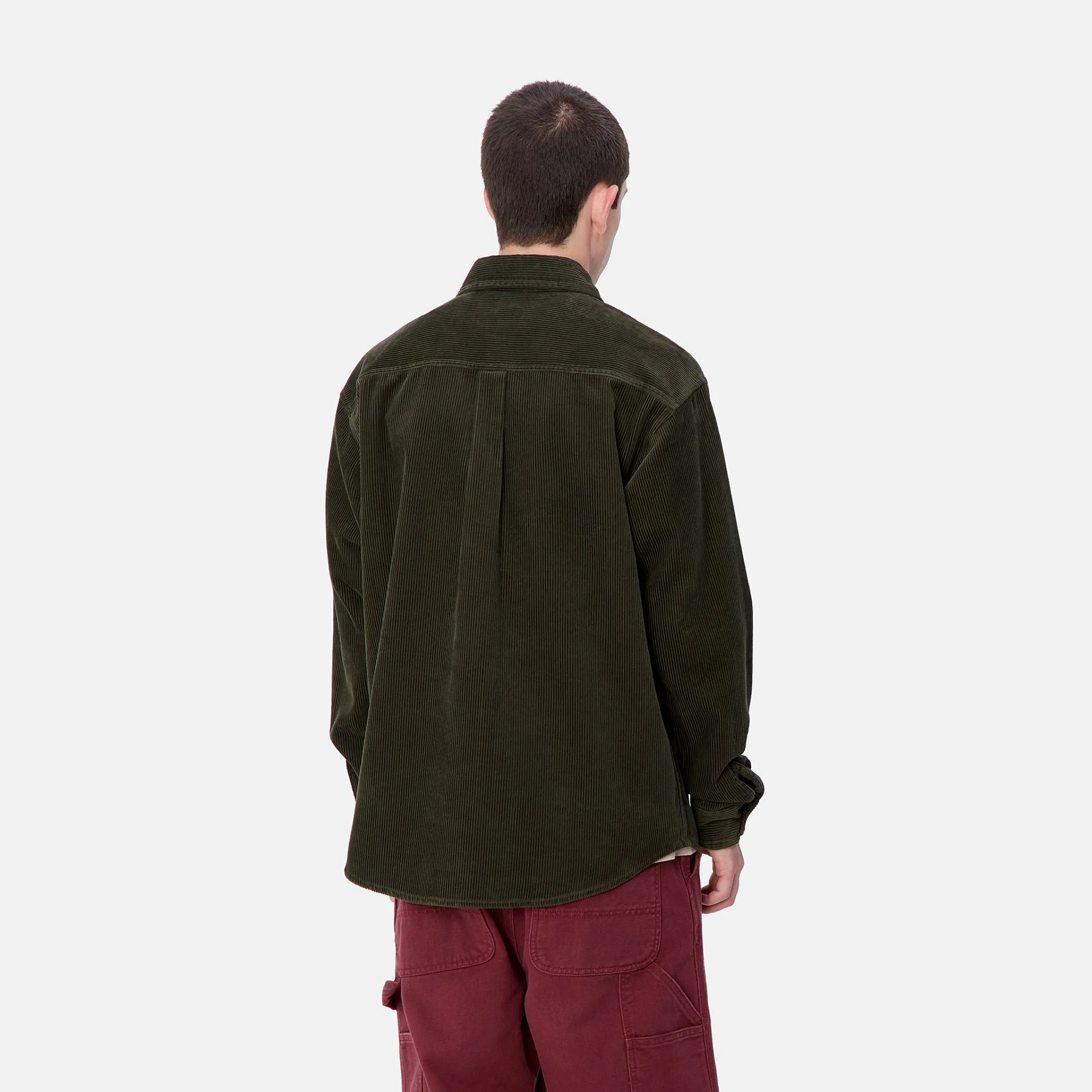 Hemden>Carhartt WIP L/S Flint Shirt Office Green