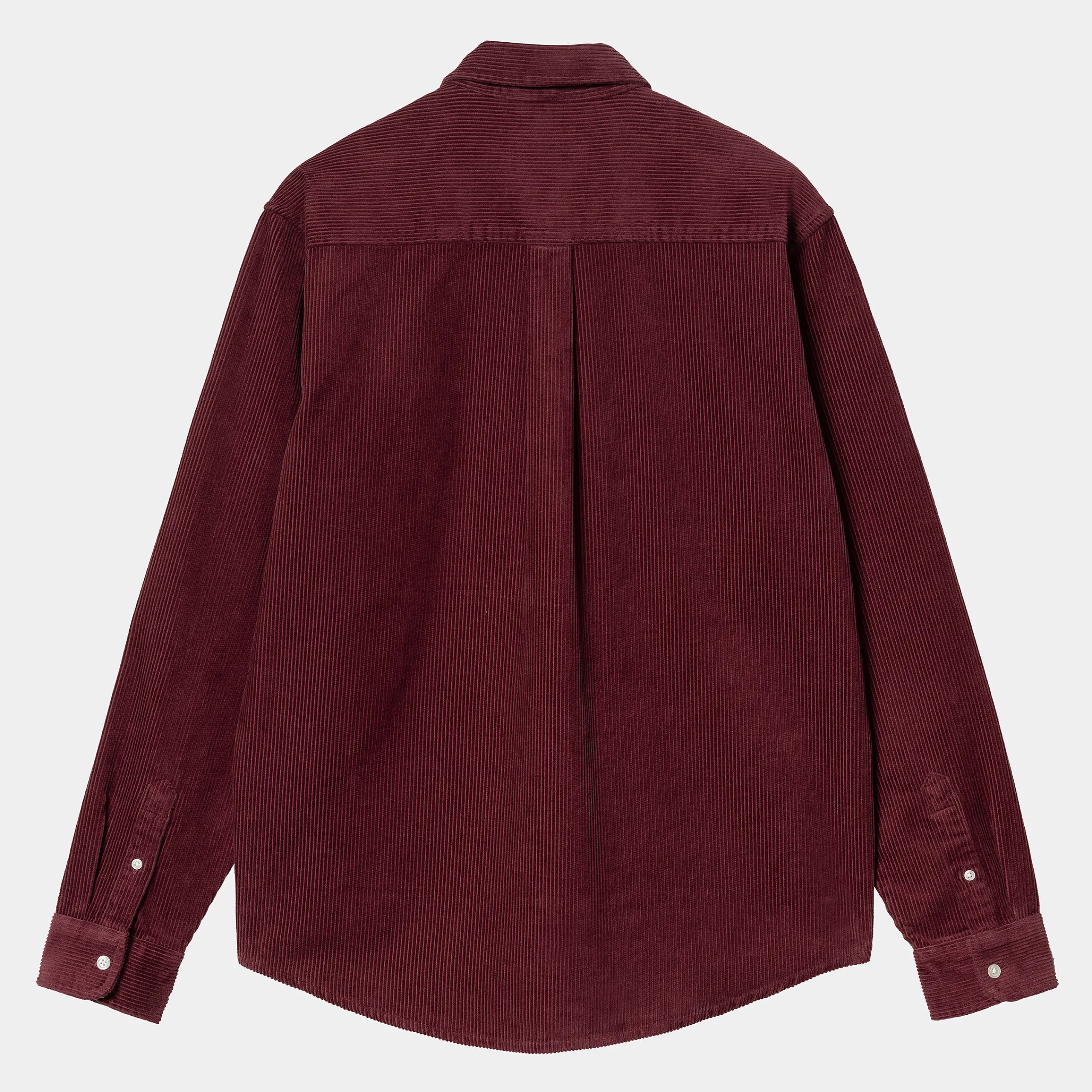 Hemden>Carhartt WIP L/S Madison Cord Shirt Malbec / Black