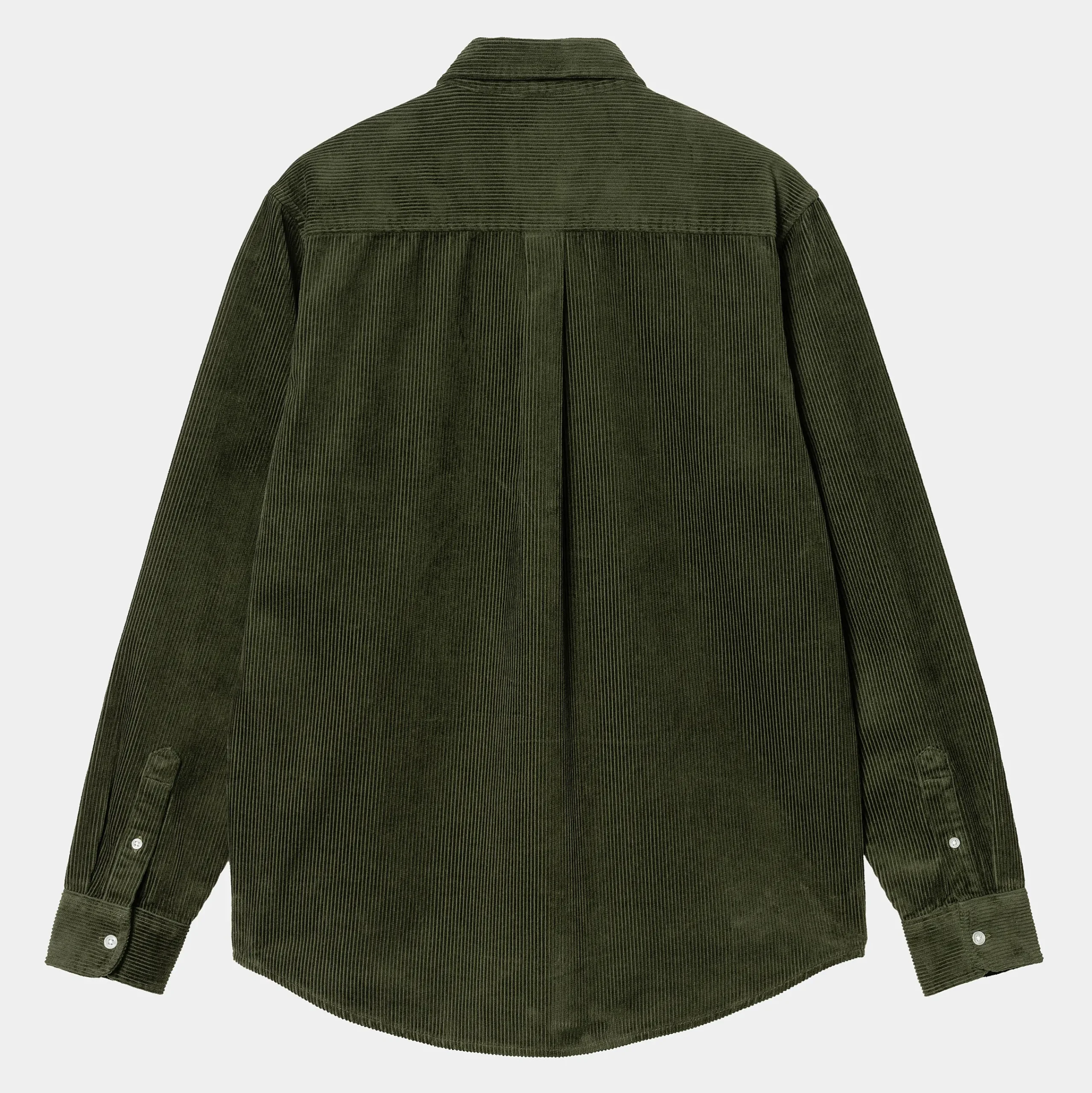 Hemden>Carhartt WIP L/S Madison Cord Shirt Tarragon / Wax