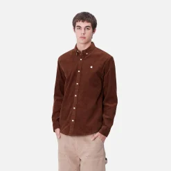 Hemden>Carhartt WIP L/S Madison Cord Shirt Offroad / Wax