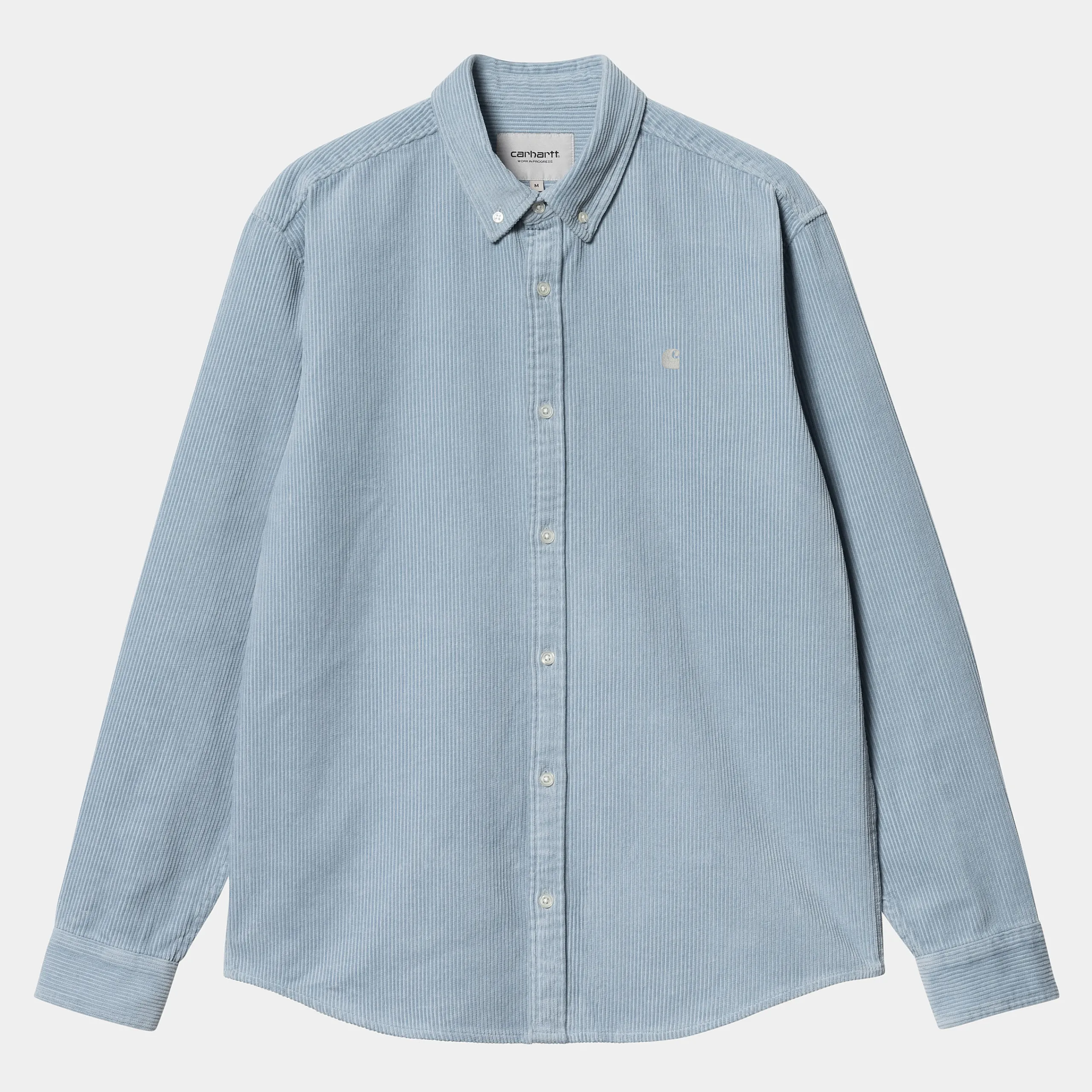 Hemden>Carhartt WIP L/S Madison Cord Shirt Dusty Ice / Wax