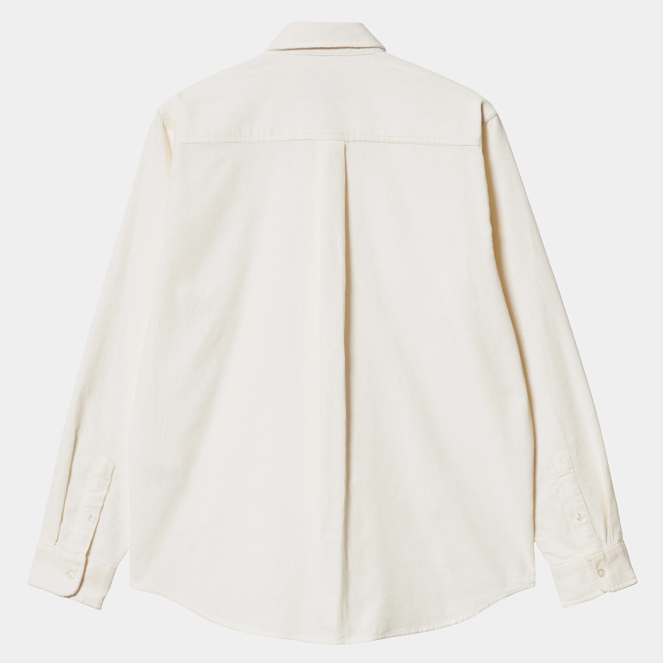 Hemden>Carhartt WIP L/S Madison Fine Cord Shirt Wax / Black