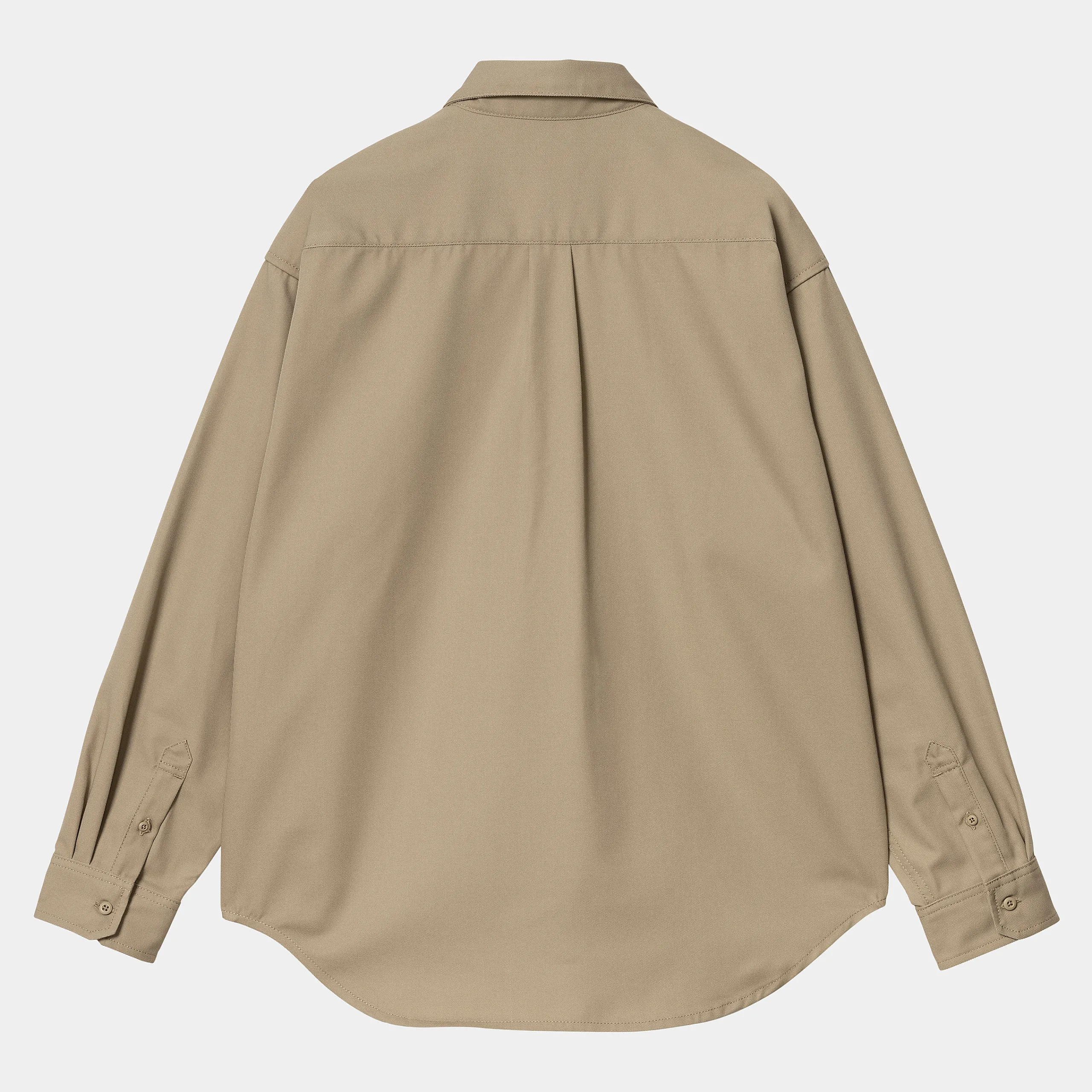 Hemden>Carhartt WIP L/S Module Script Shirt Leather / Black