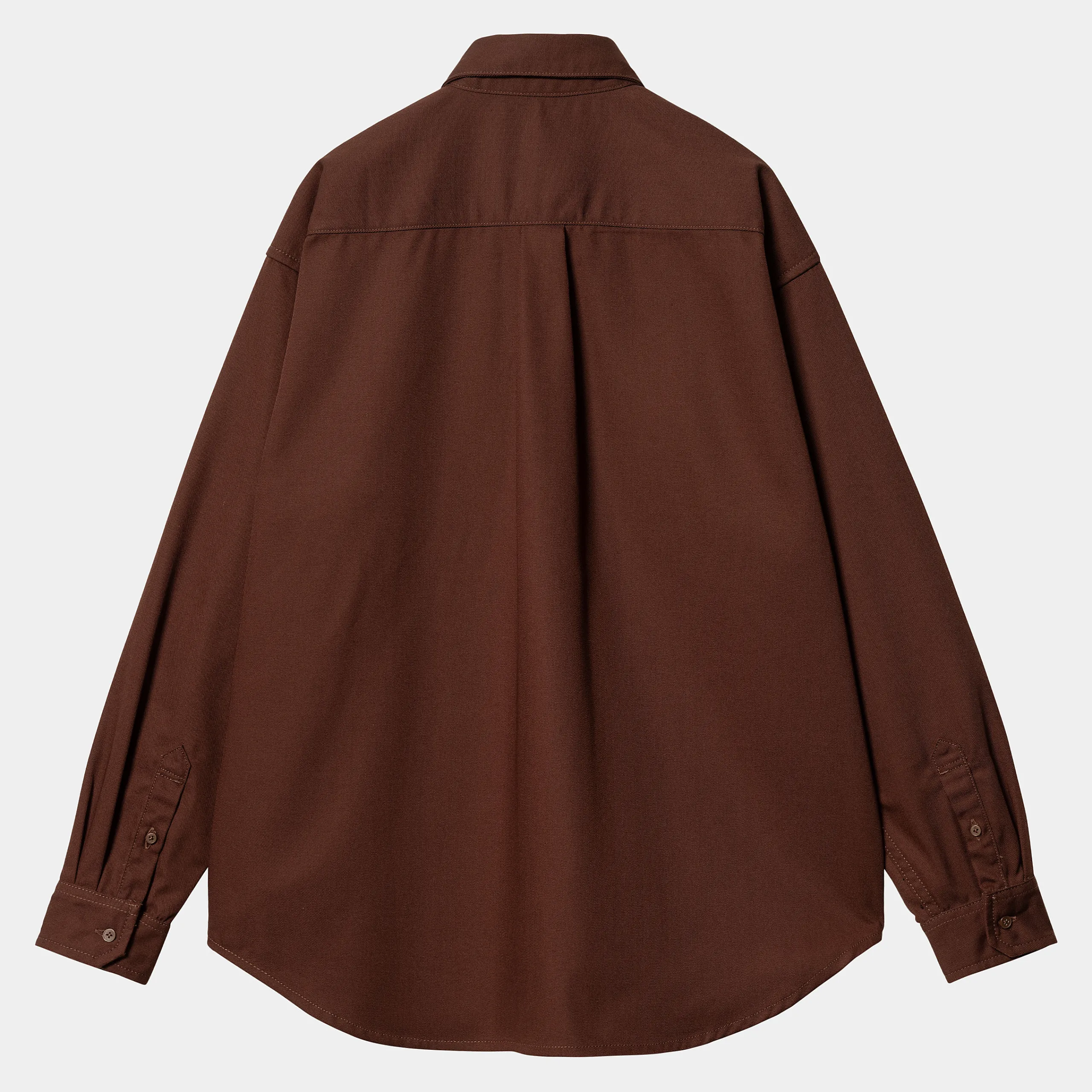Hemden>Carhartt WIP L/S Module Script Shirt Offroad / White