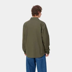 Hemden>Carhartt WIP L/S Tracker Shirt Office Green