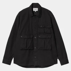 Hemden>Carhartt WIP L/S Tracker Shirt Black