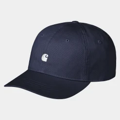 Accessoires|Accessoires>Carhartt WIP Madison Logo Cap Air Force Blue / White