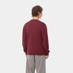 Strick>Carhartt WIP Madison Sweater Malbec / Black