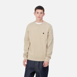 Strick>Carhartt WIP Madison Sweater Wall / Black