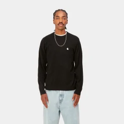 Strick>Carhartt WIP Madison Sweater Black / Wax