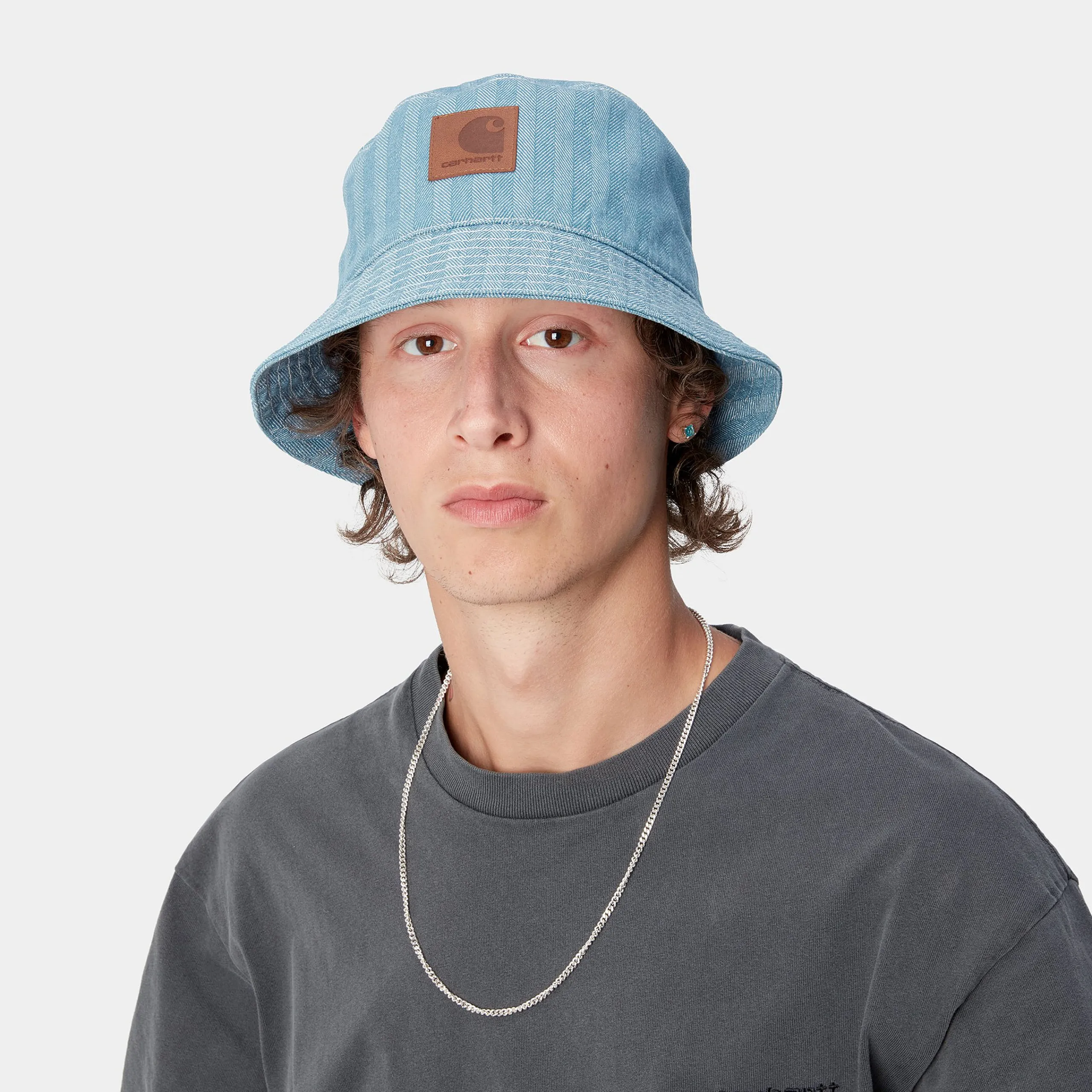 Accessoires|Accessoires>Carhartt WIP Menard Bucket Hat Blue