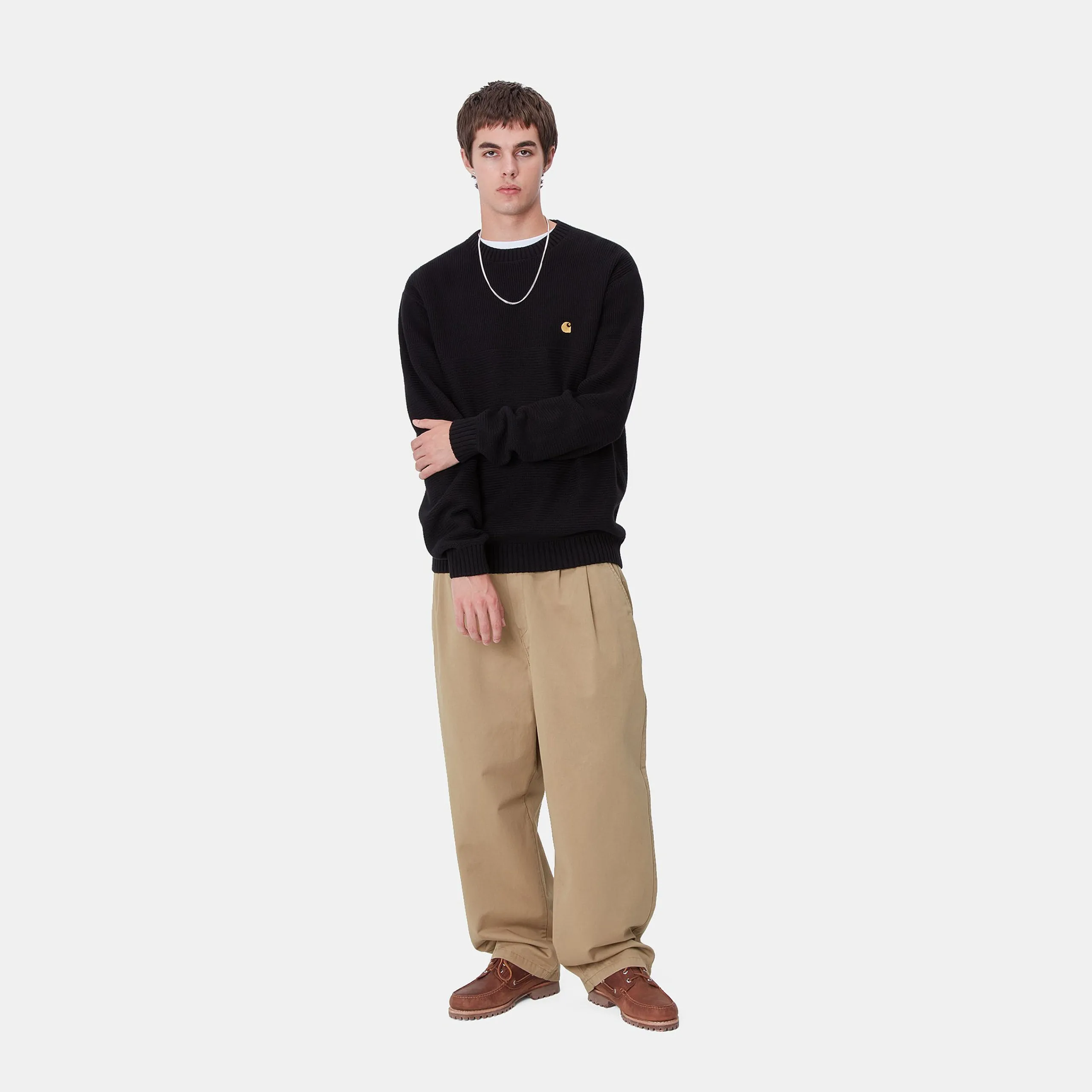 Hosen>Carhartt WIP Merrick Pant Leather